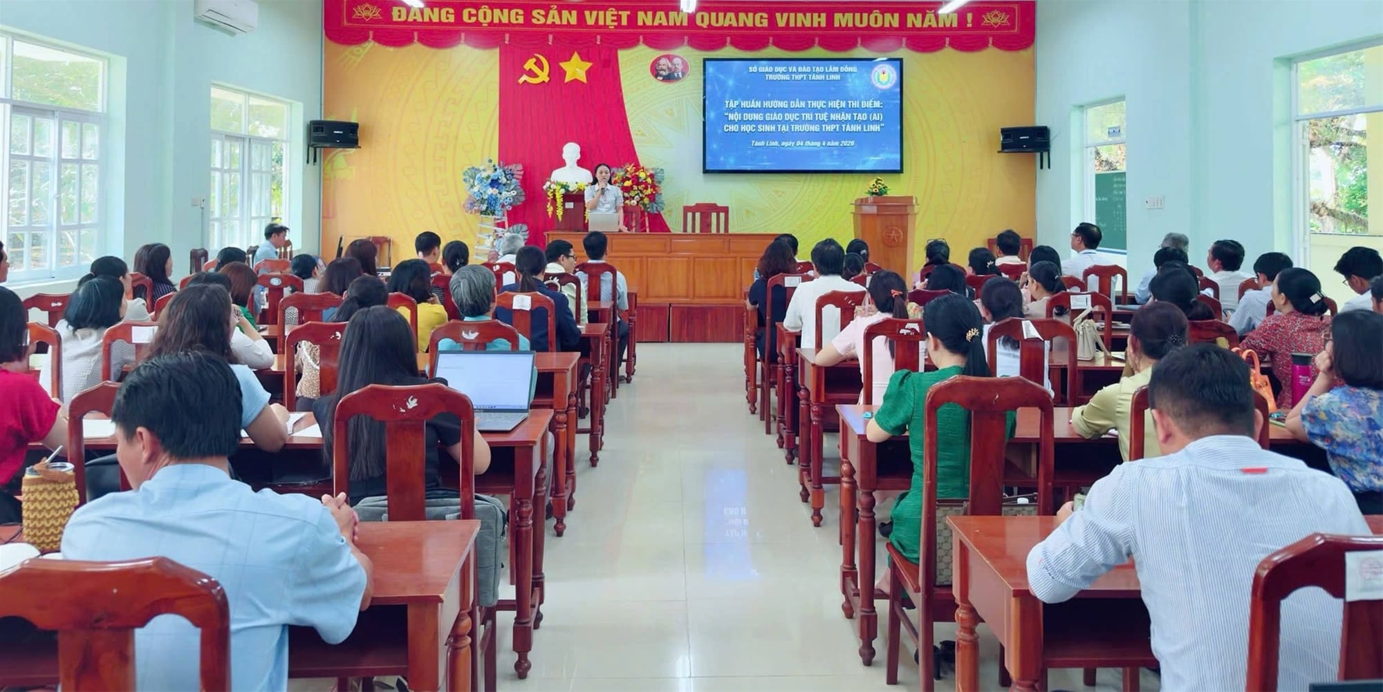 Trường THPT Tánh Linh – Tiên phong trong giáo dục trí tuệ nhân tạo (AI)