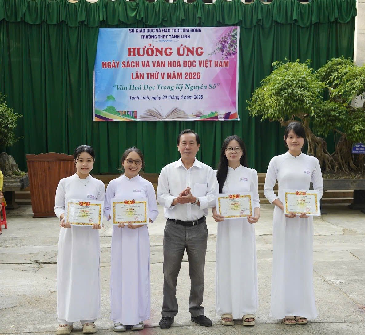 ĐVTN TRƯỜNG THPT TÁNH LINH HƯỞNG ỨNG NGÀY SÁCH VÀ VĂN HOÁ ĐỌC VIỆT NAM LẦN  THỨ V NĂM 2026